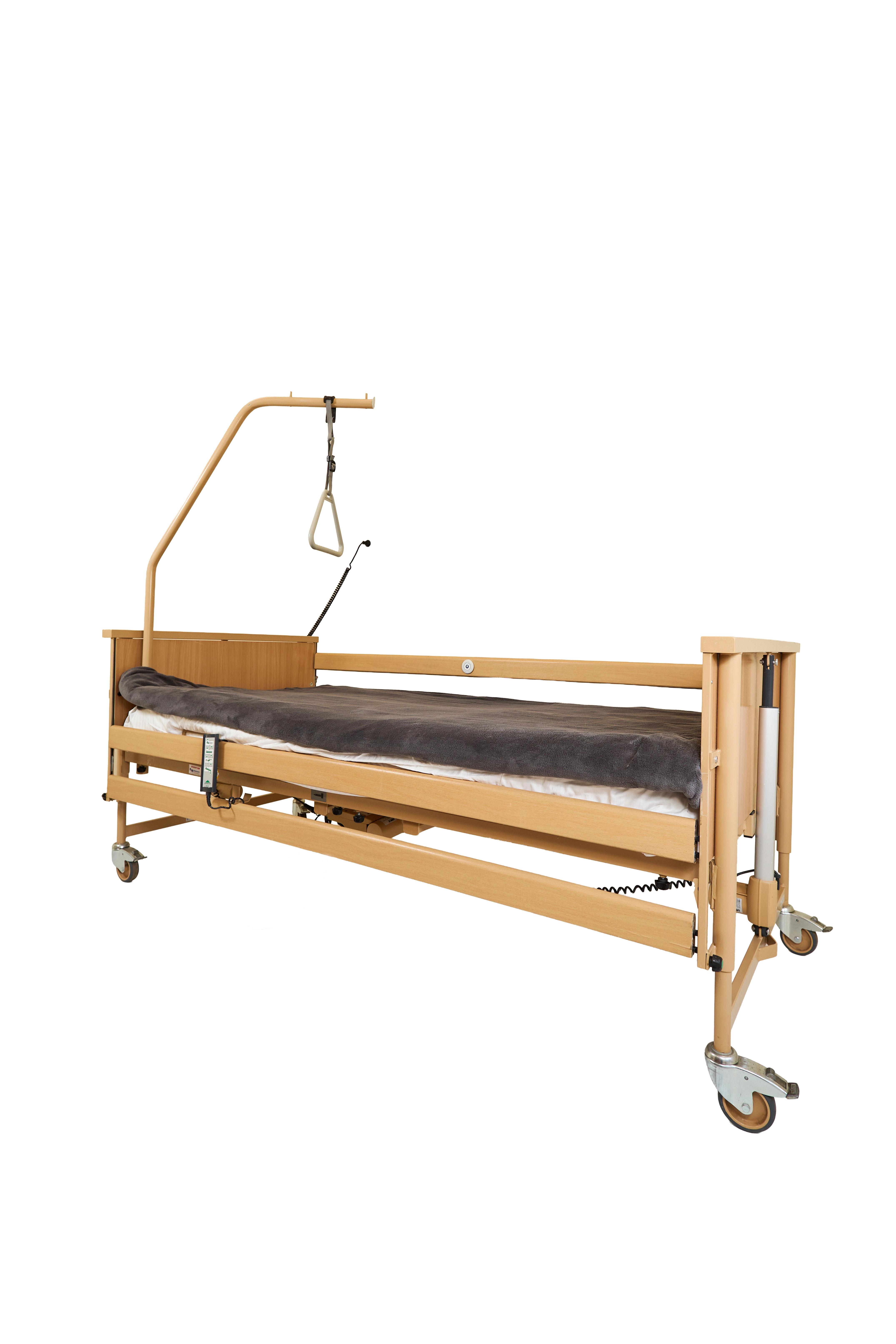 Ліжко багатофункціональне 4-секційне OSD-91E, на колесах, з електроприводом